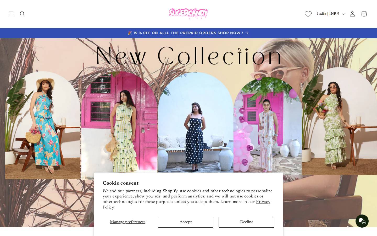 sugercandy.com homepage screenshot