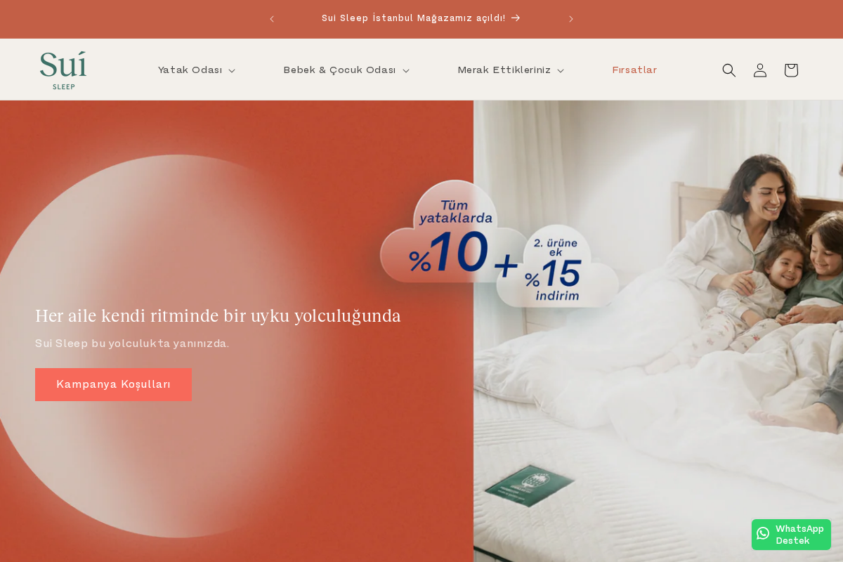 Sui Sleep homepage screenshot