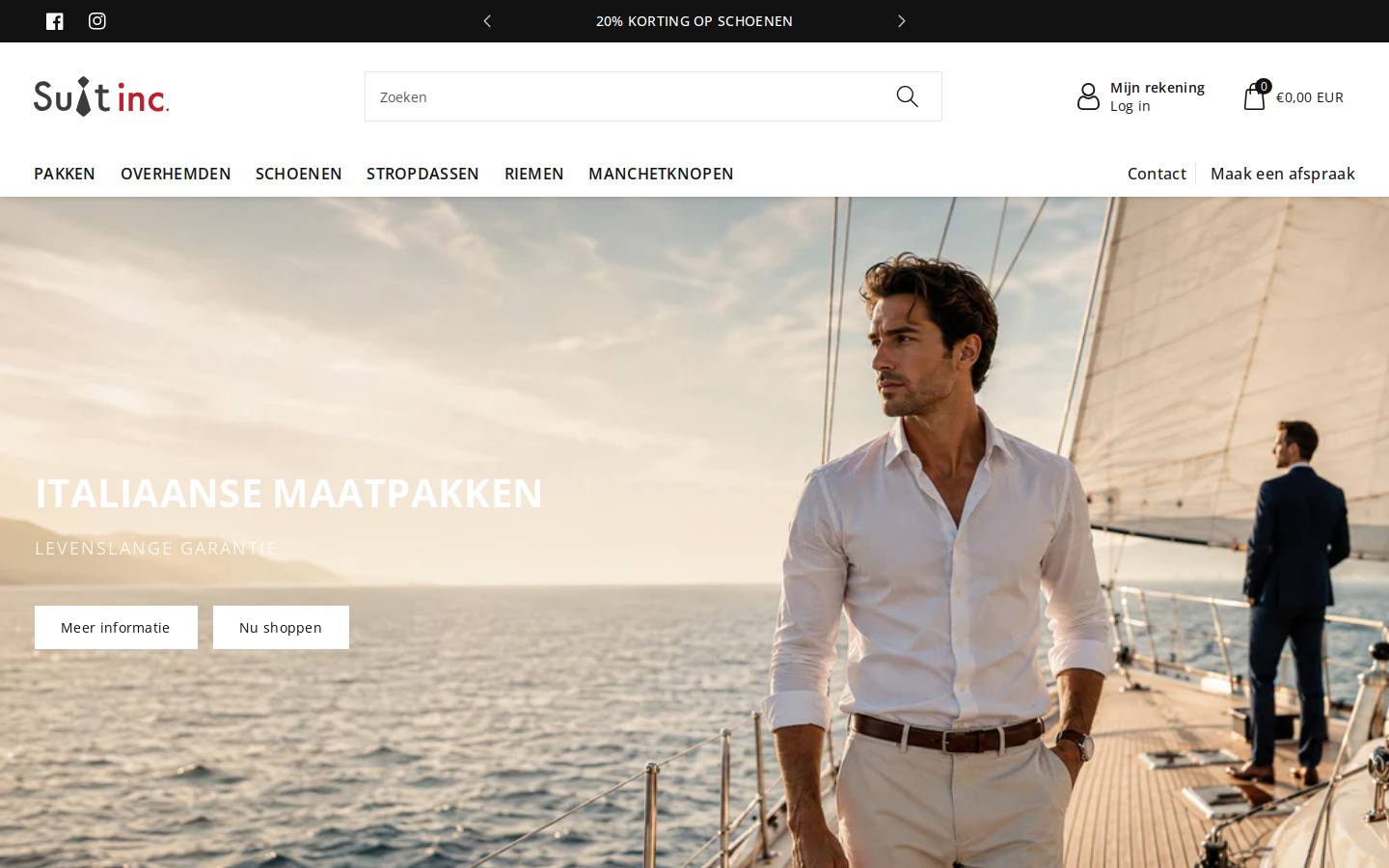 suitinc.nl homepage screenshot