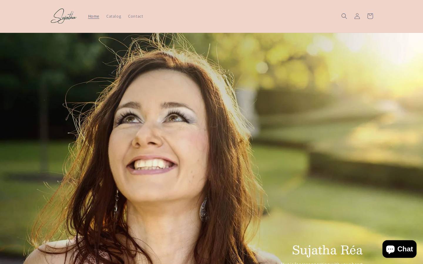 sujatharea.com homepage screenshot