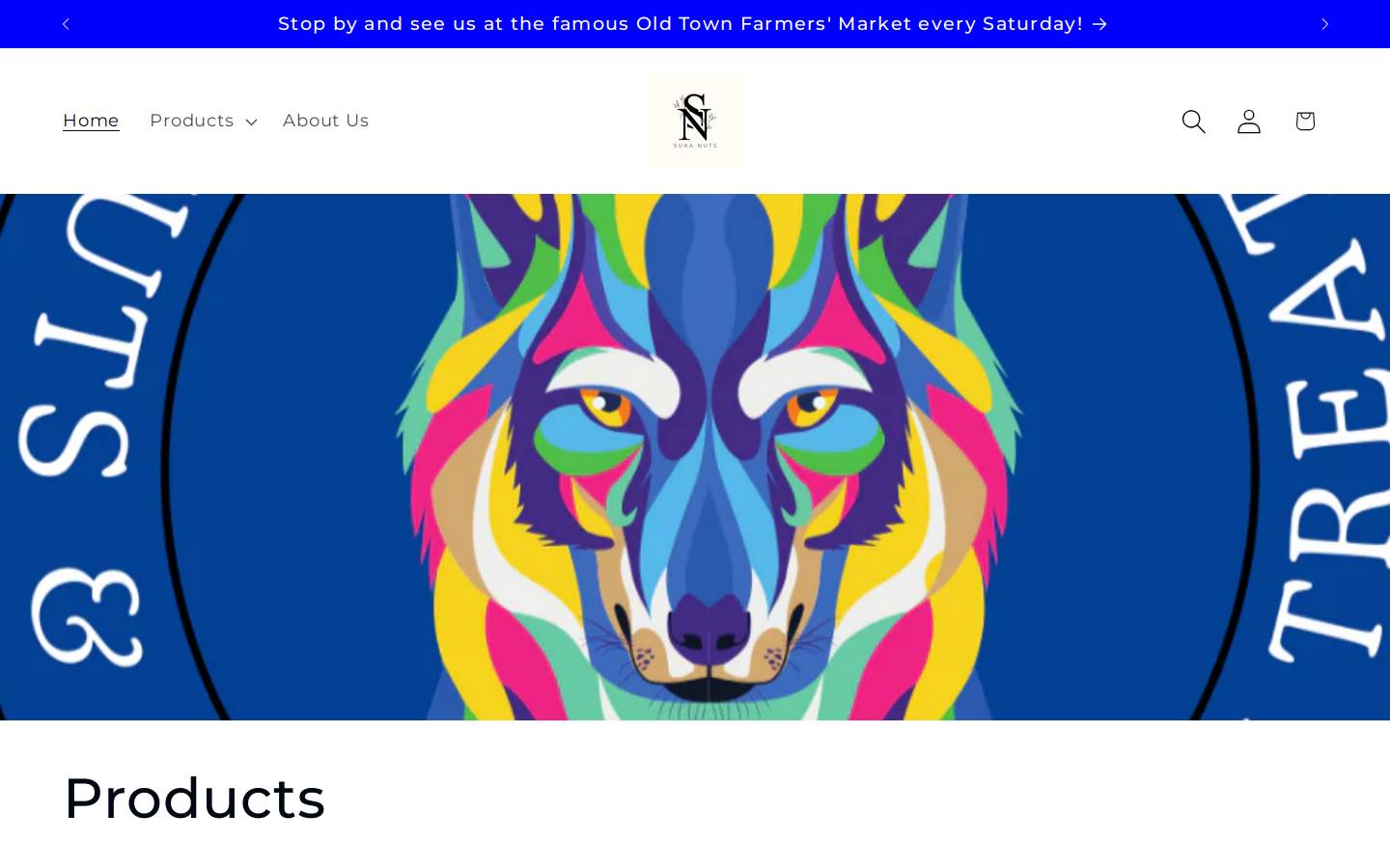 sukanuts.com homepage screenshot