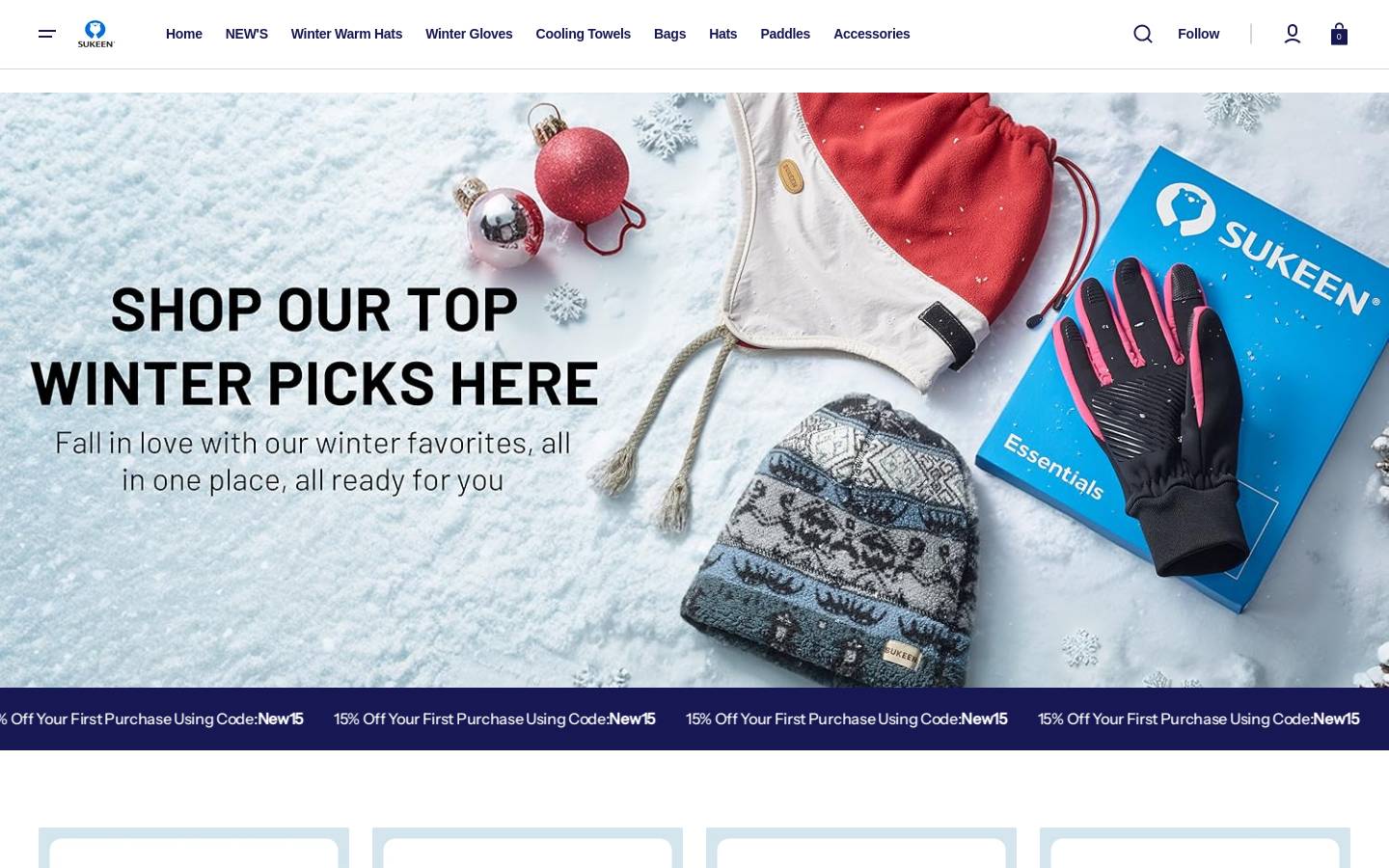 Sukeen homepage screenshot