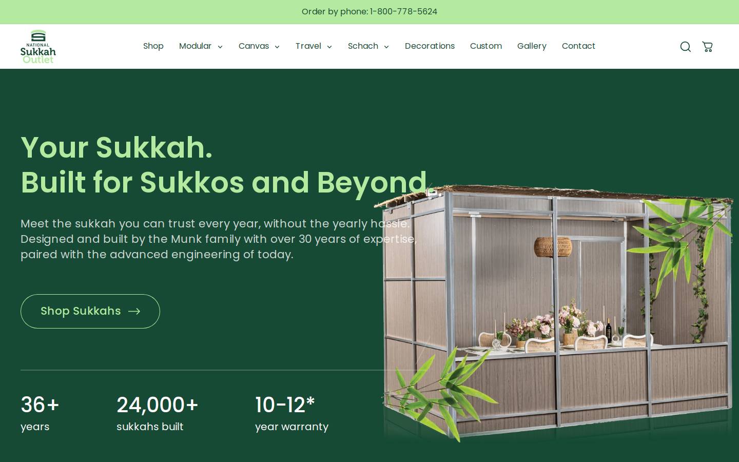 sukkahoutlet.com homepage screenshot