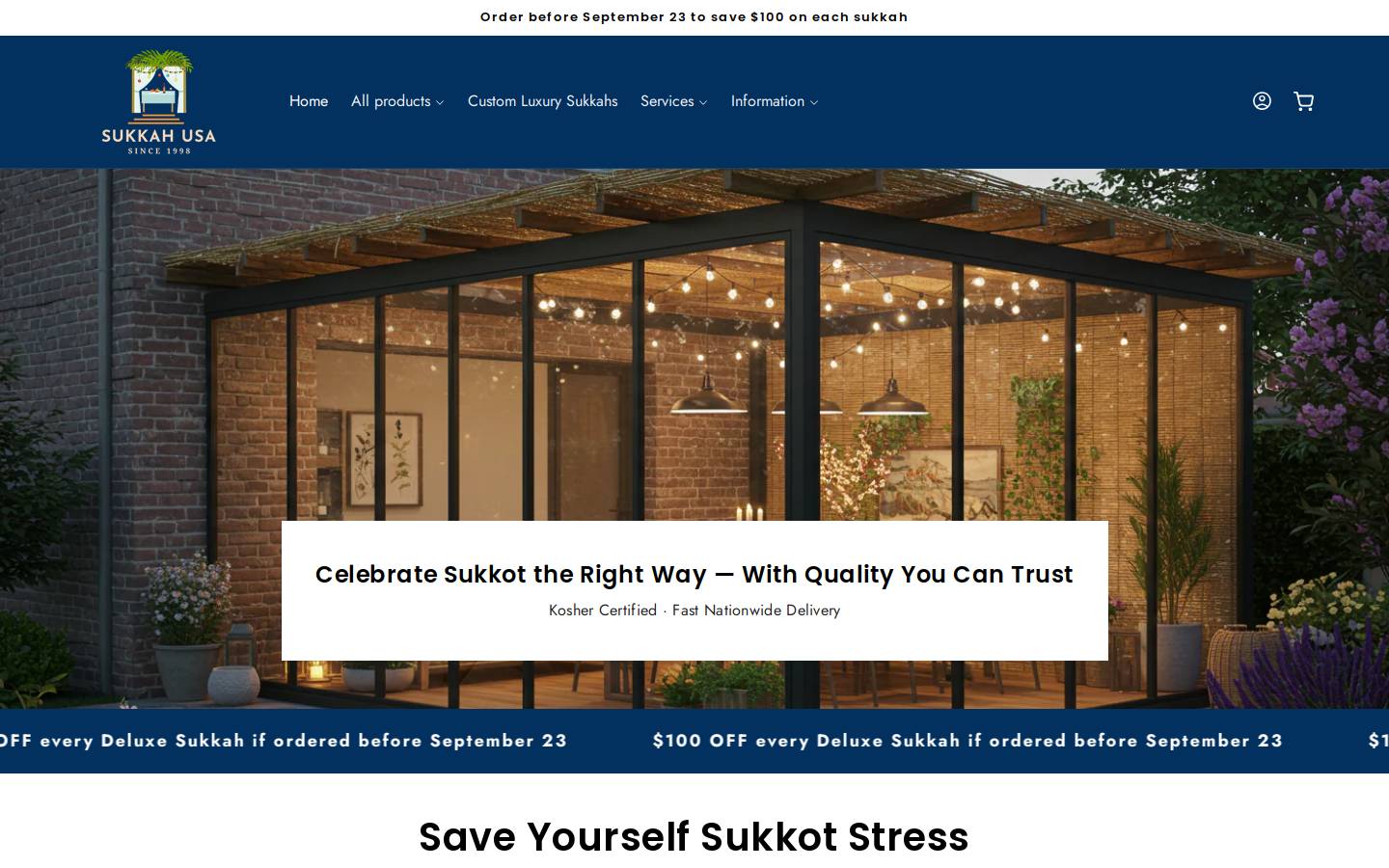 sukkahusa.com homepage screenshot