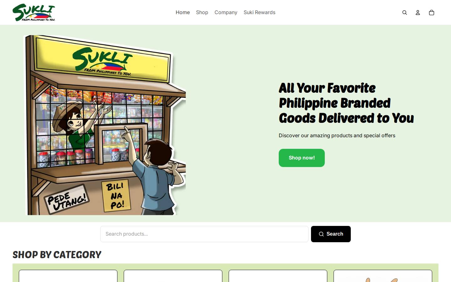 sukli.com homepage screenshot