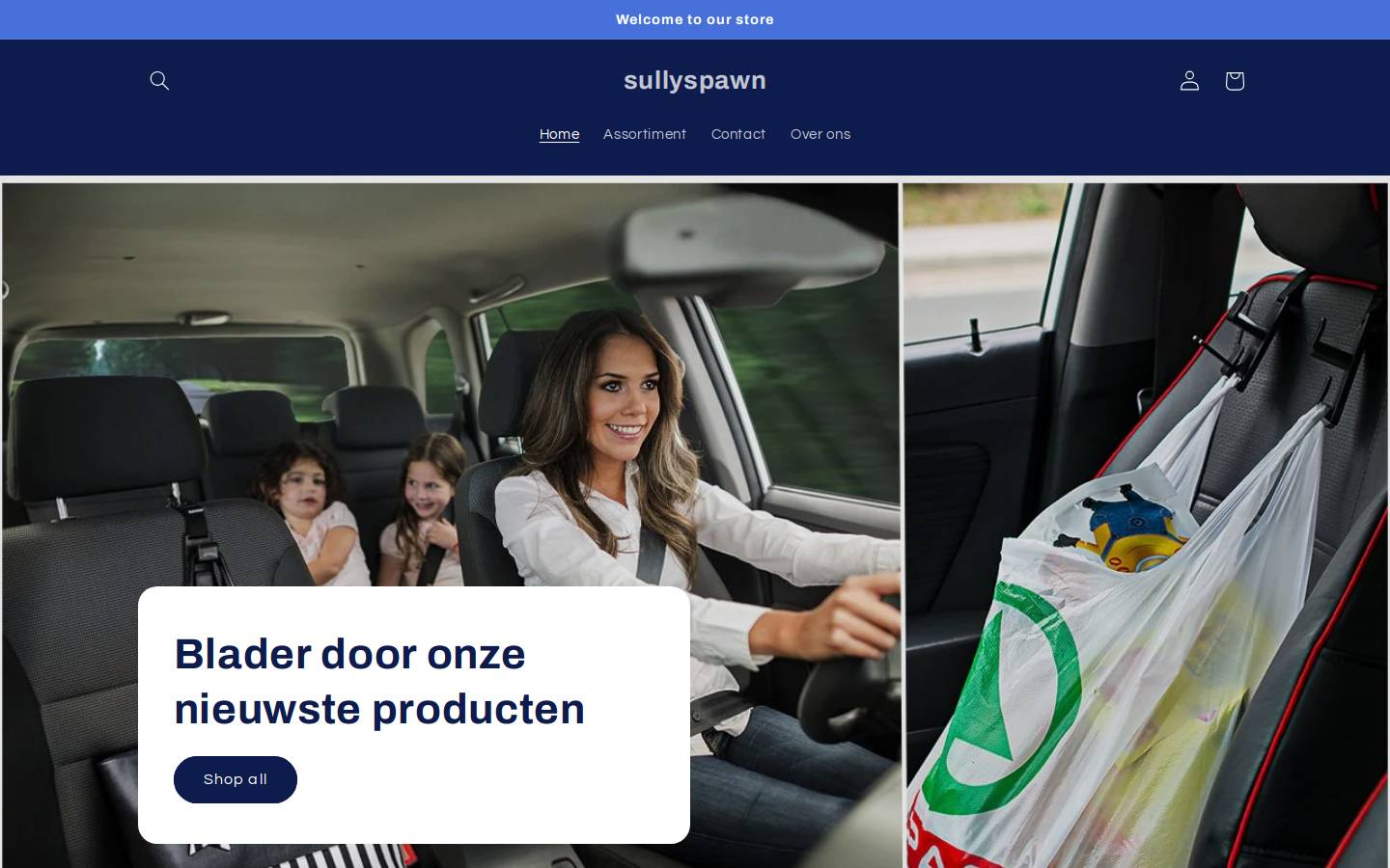 sullyspawn.com homepage screenshot