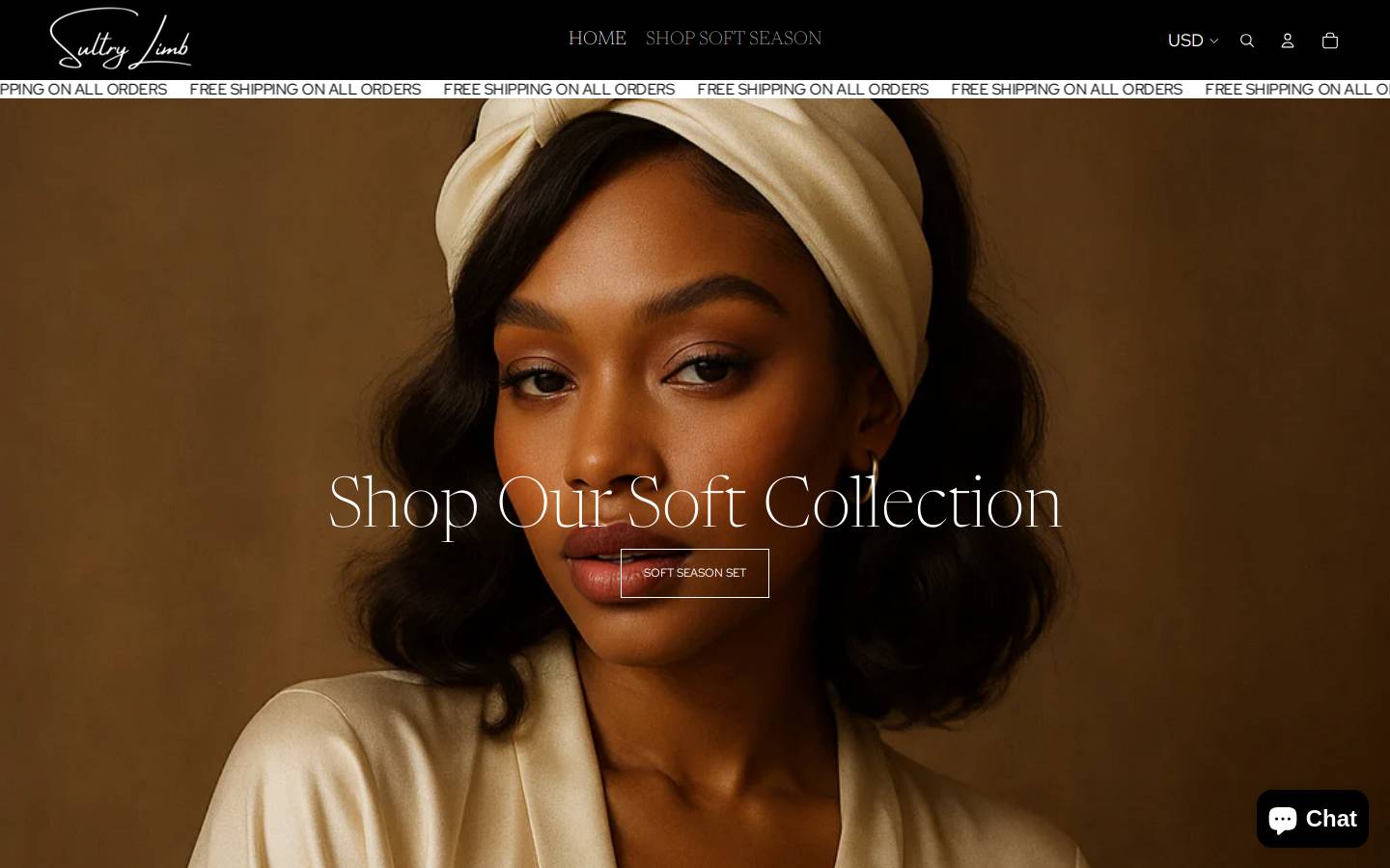sultrylimb.com homepage screenshot