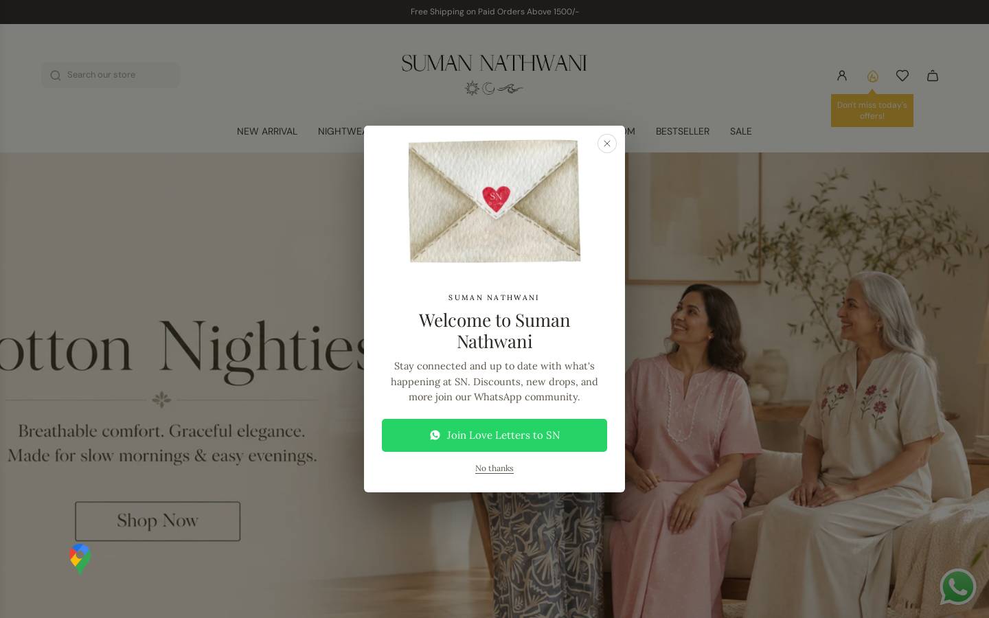 sumannathwani.com homepage screenshot