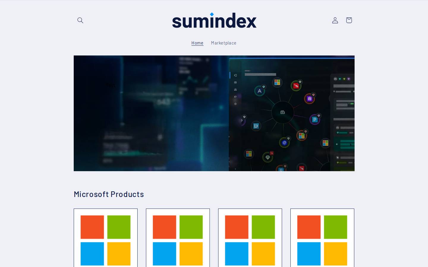 sumindex.com homepage screenshot