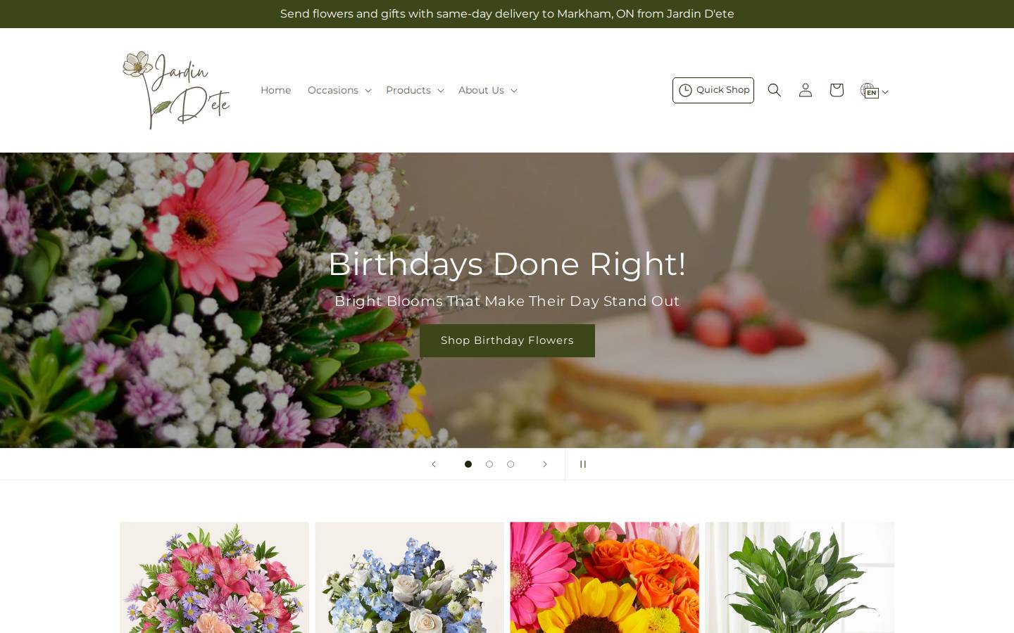 summergarden2061.ca homepage screenshot