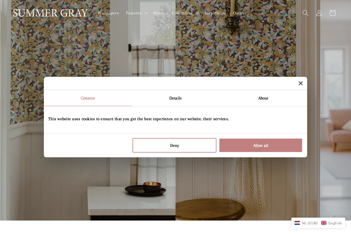 Summer Gray homepage screenshot