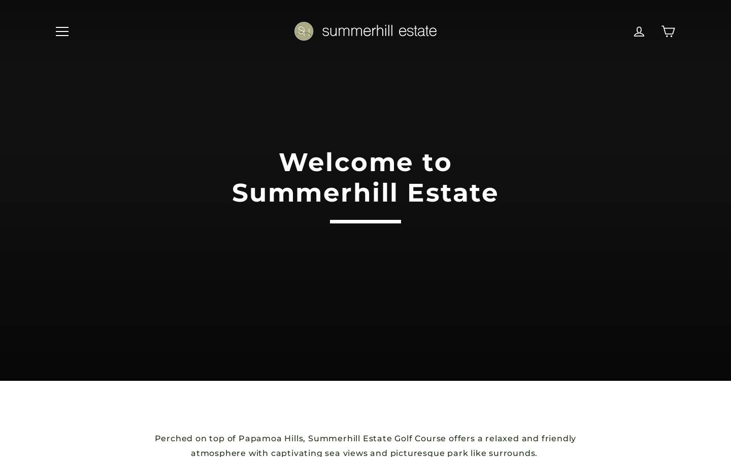 summerhillestate.co.nz homepage screenshot