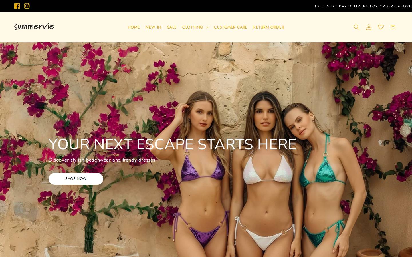 summervie.com homepage screenshot