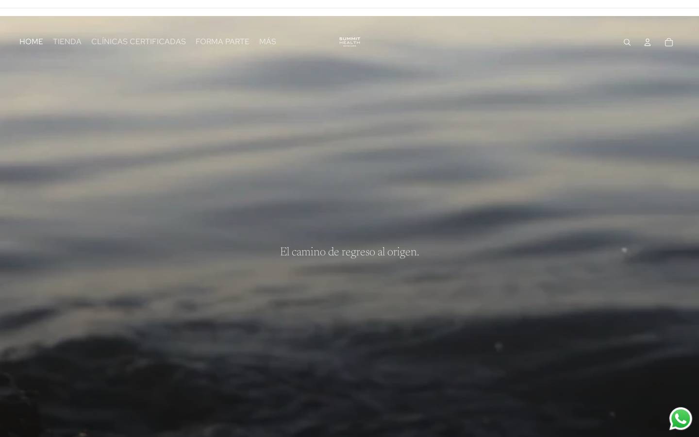 Summithealth homepage screenshot