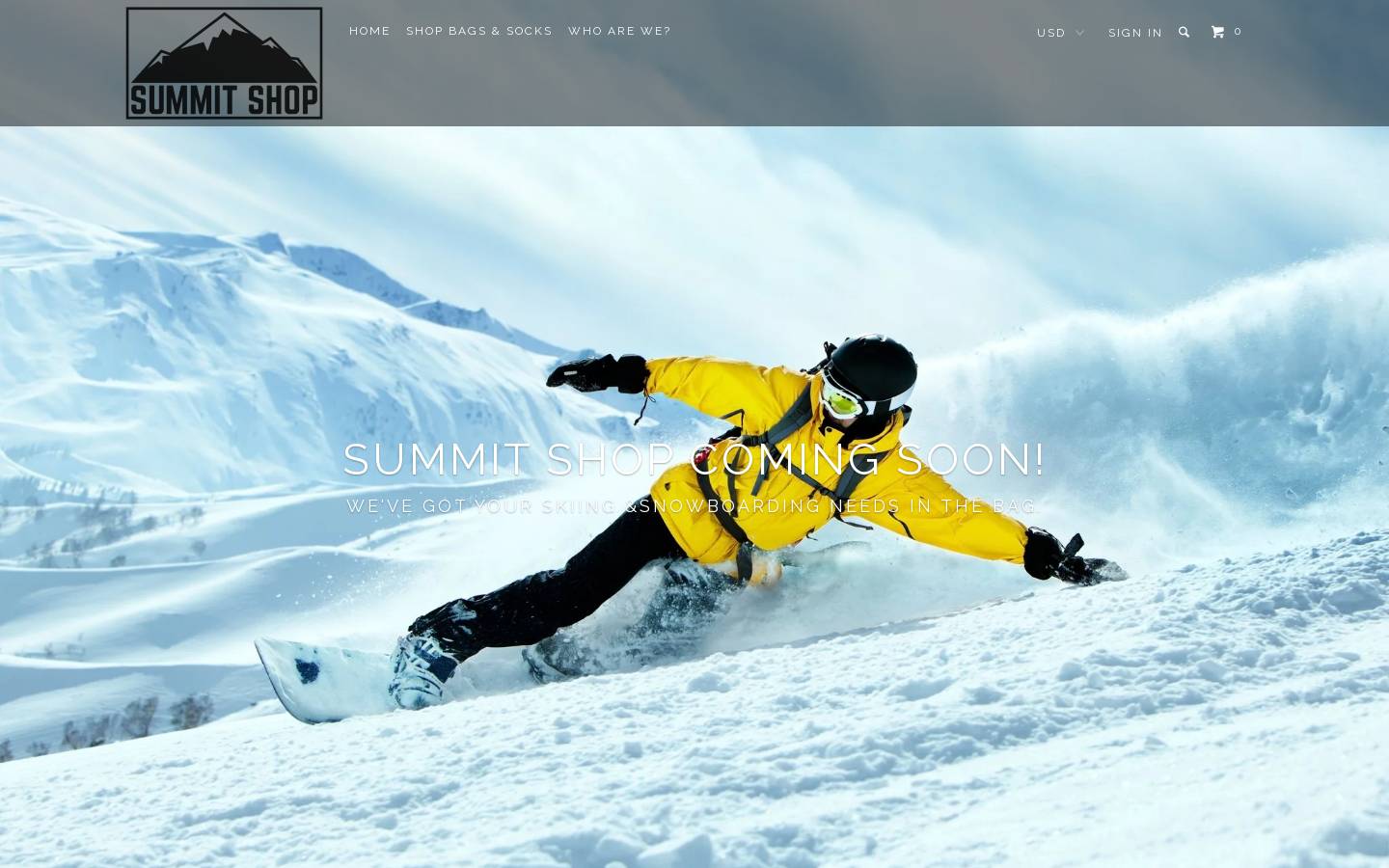summitshop.com homepage screenshot