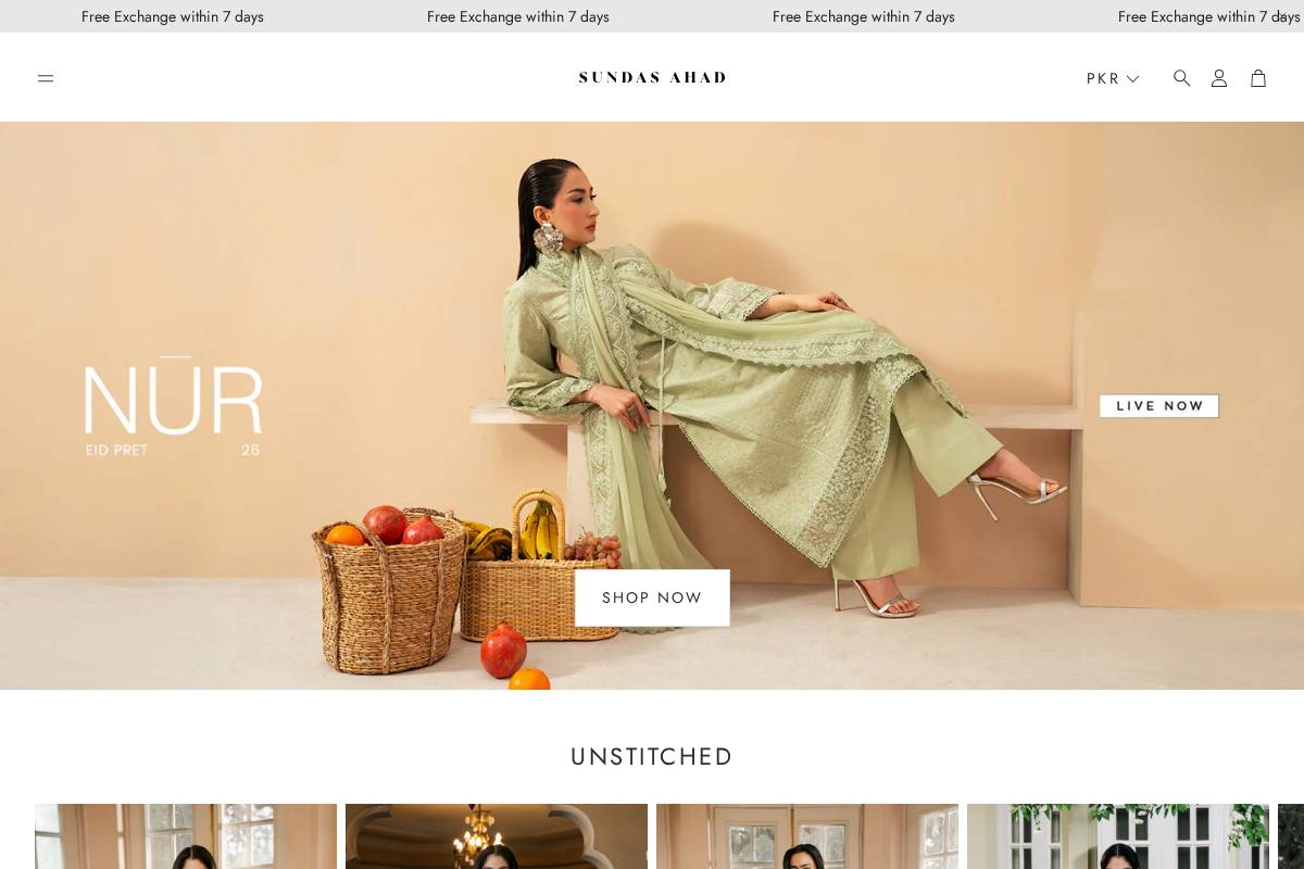 sundasahad.com homepage screenshot