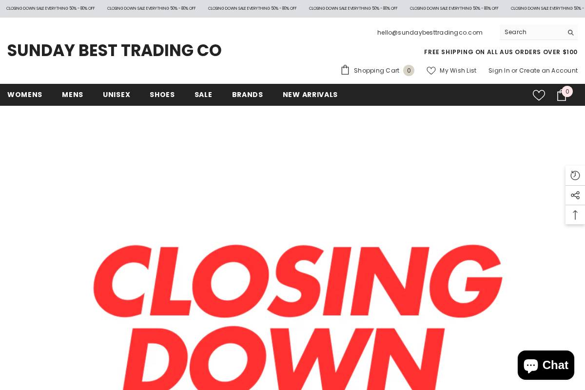 sundaybesttradingco.com homepage screenshot