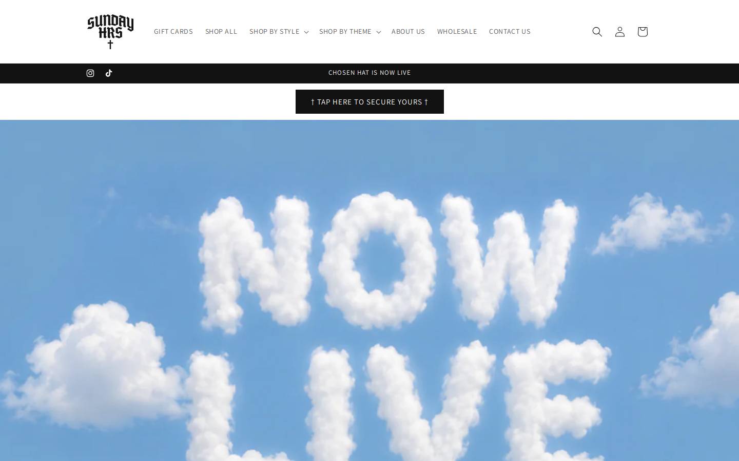 sundayhrs.com homepage screenshot
