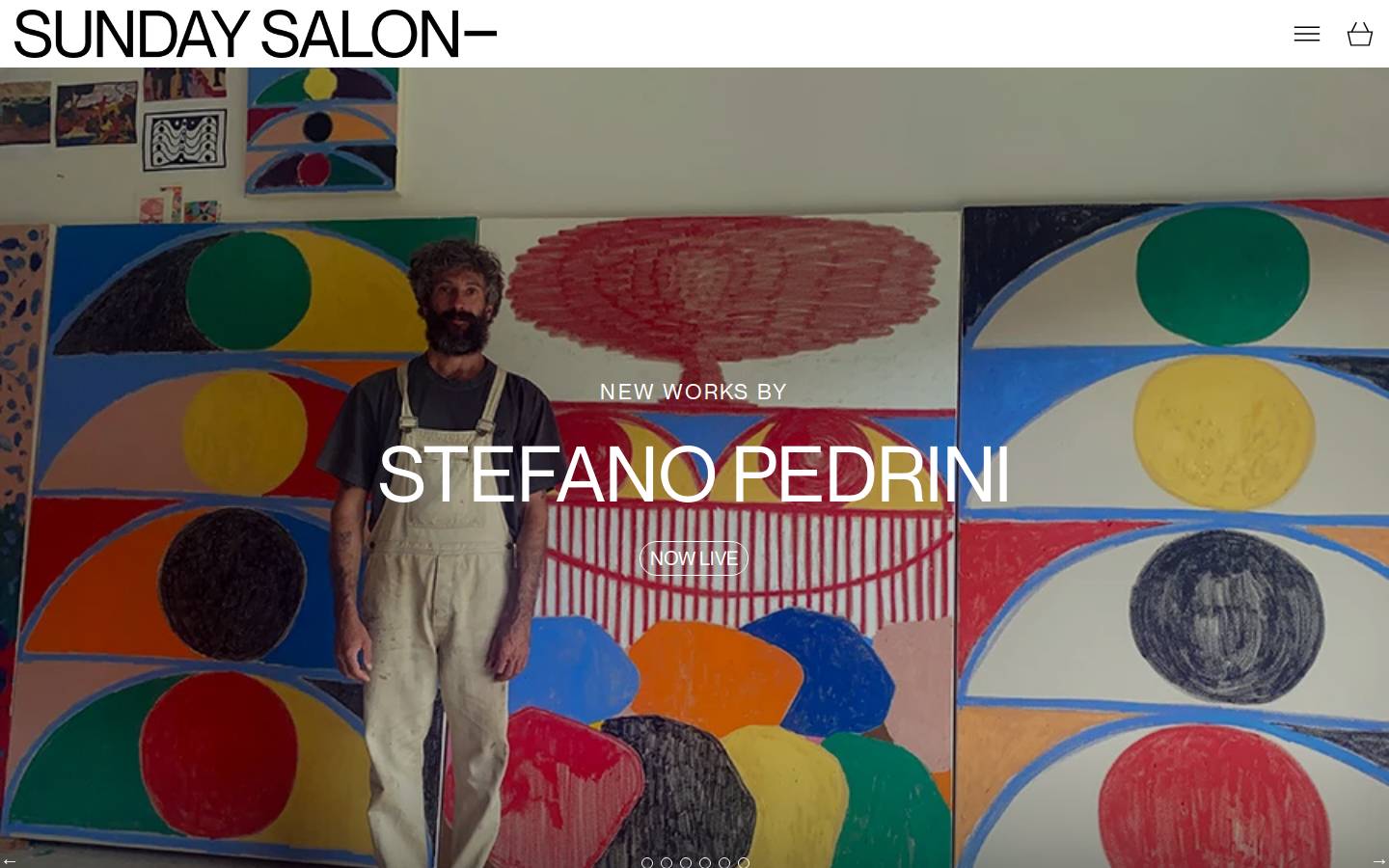 sundaysalon.com.au homepage screenshot