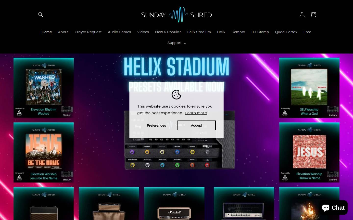 sundayshred.com homepage screenshot