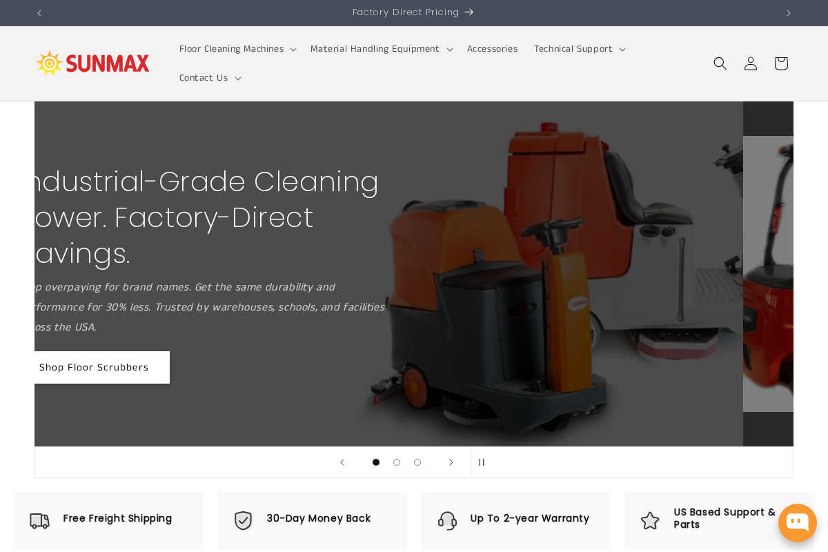 SUNMAX homepage screenshot