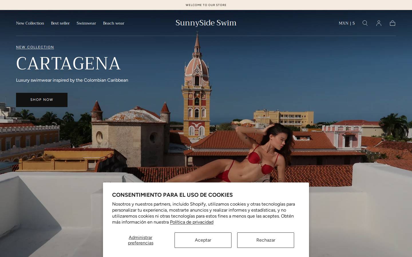 sunnysideswim.com homepage screenshot