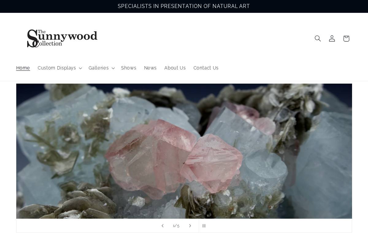 sunnywood.com homepage screenshot