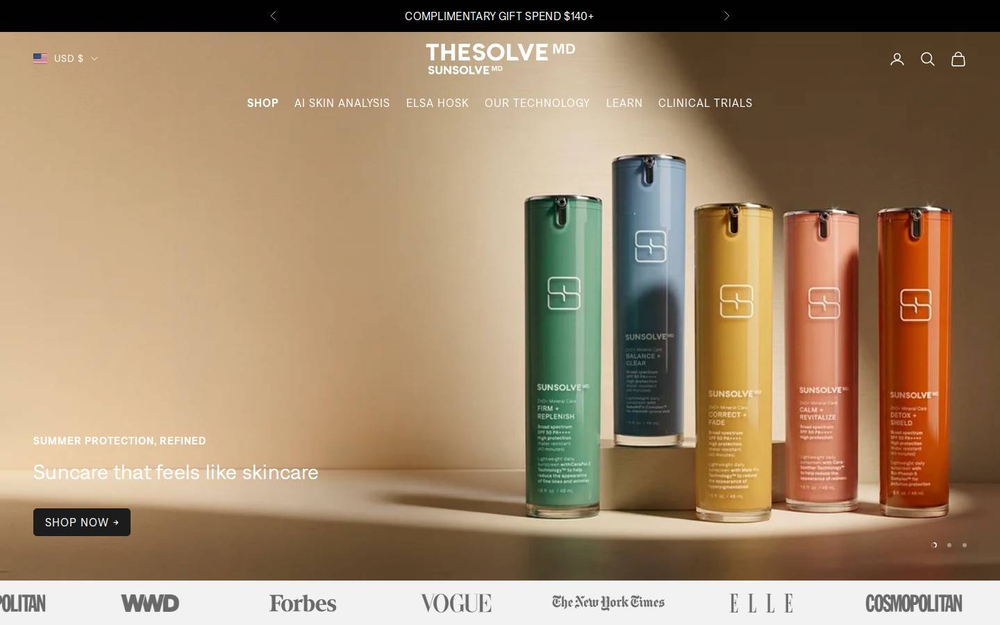 sunsolvemd.com homepage screenshot