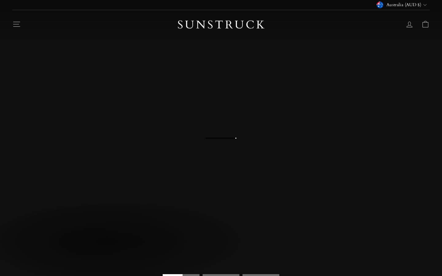 sunstrucksuncatchers.com homepage screenshot