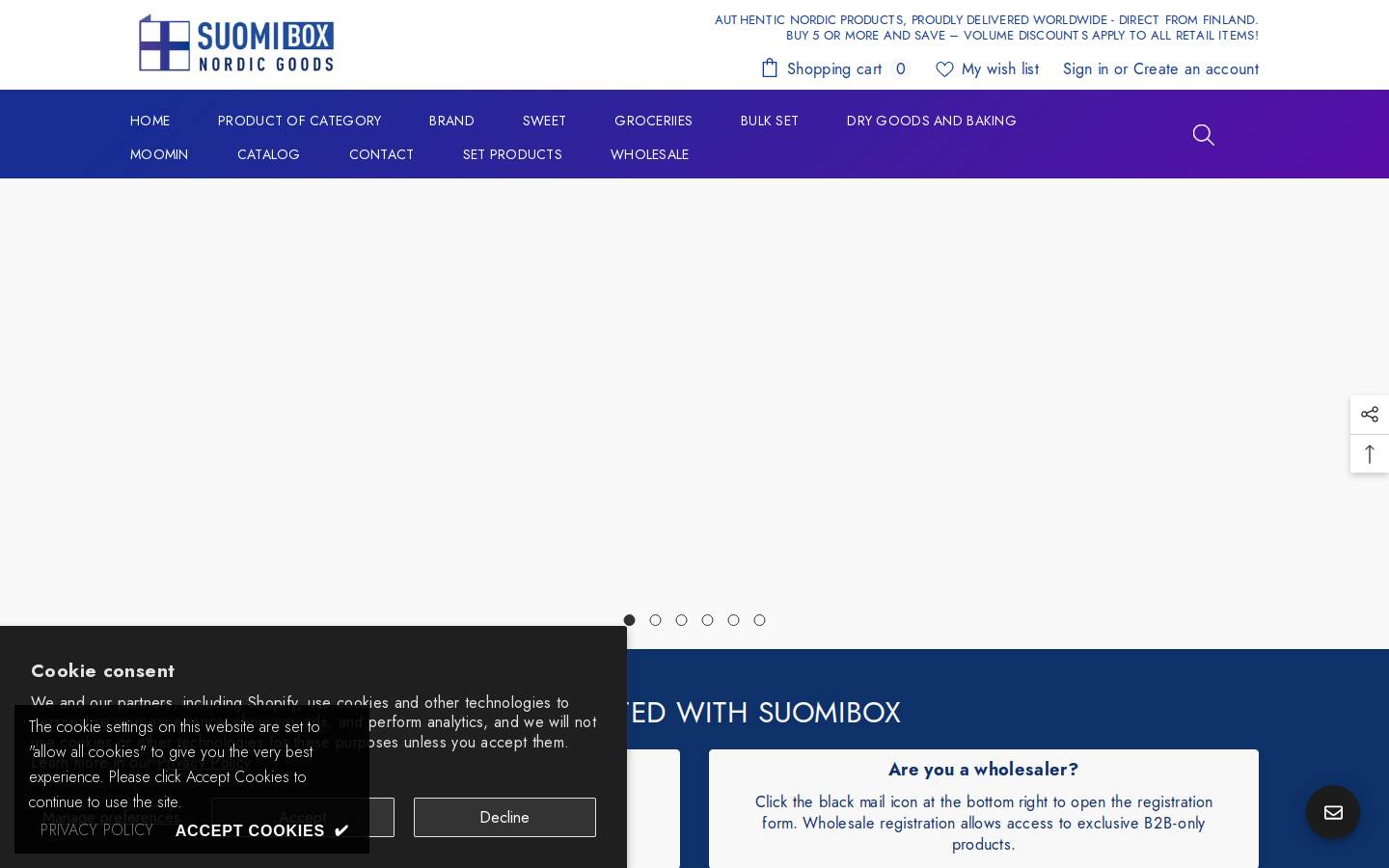suomibox.com homepage screenshot