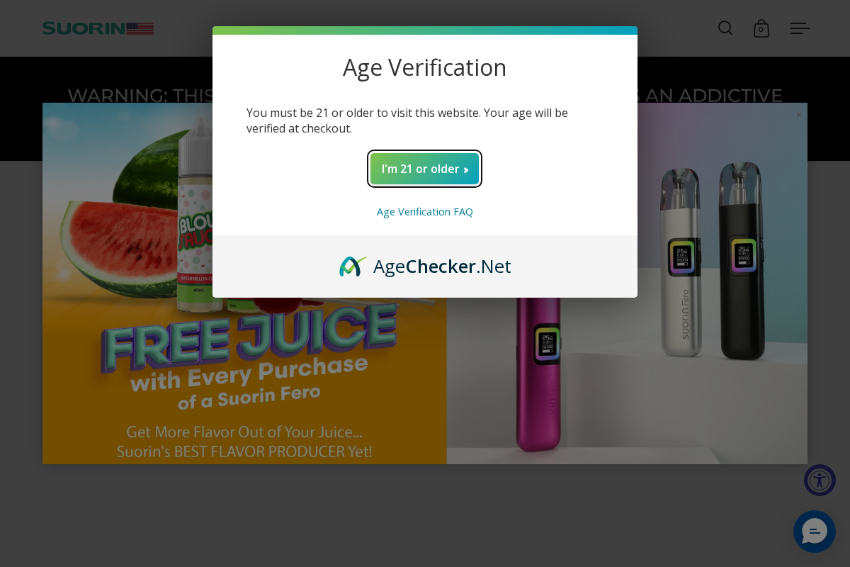 SuorinUSA (Official) homepage screenshot