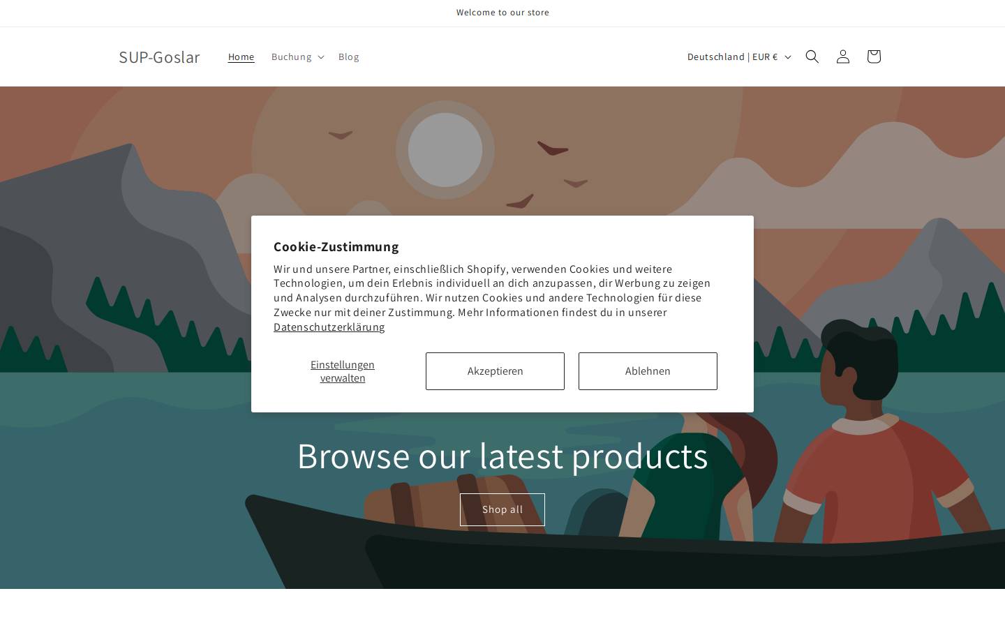sup-goslar.de homepage screenshot
