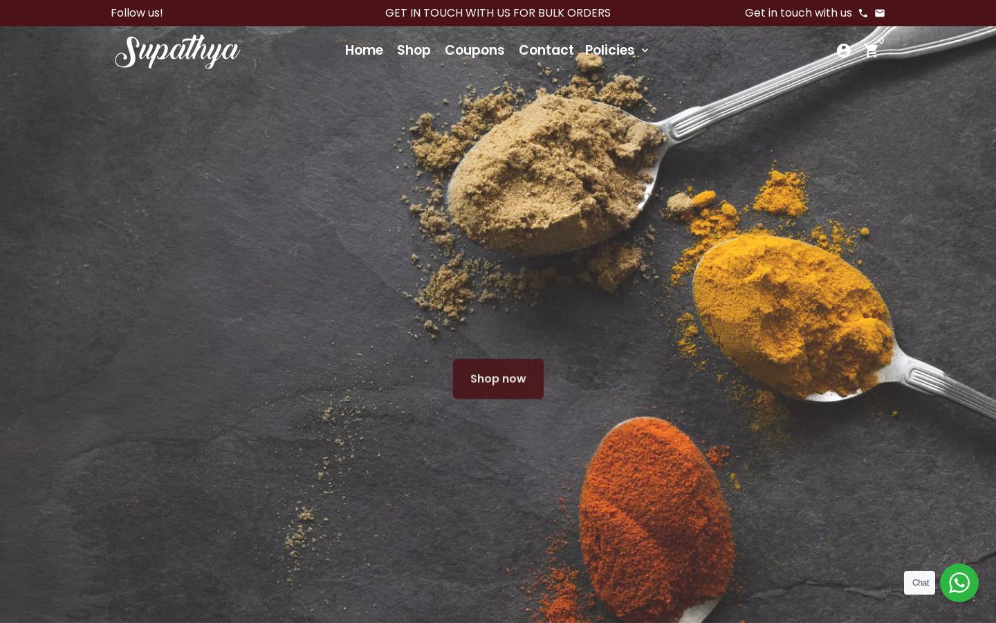supathyahealthmix.com homepage screenshot