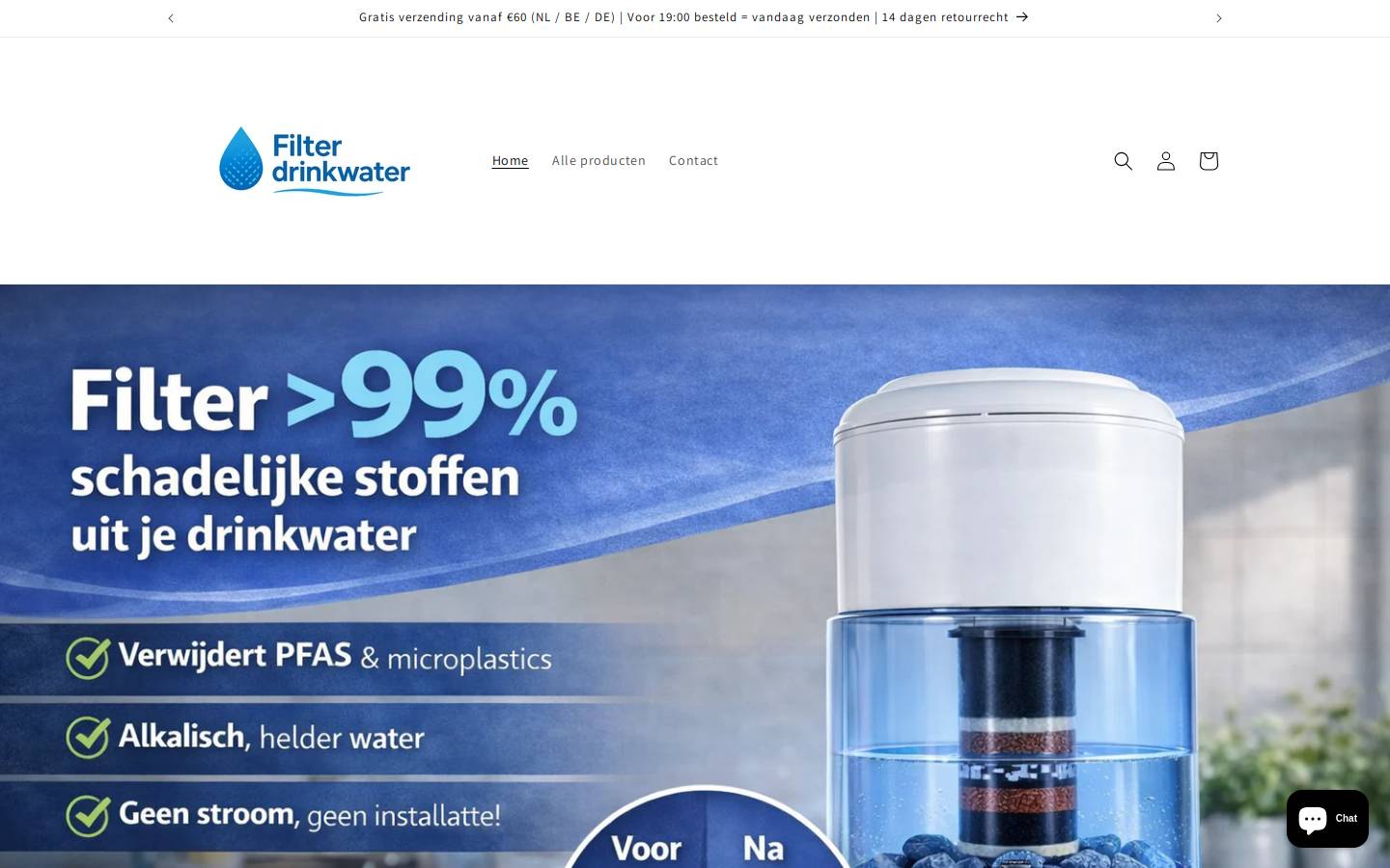 super-foods.nl homepage screenshot