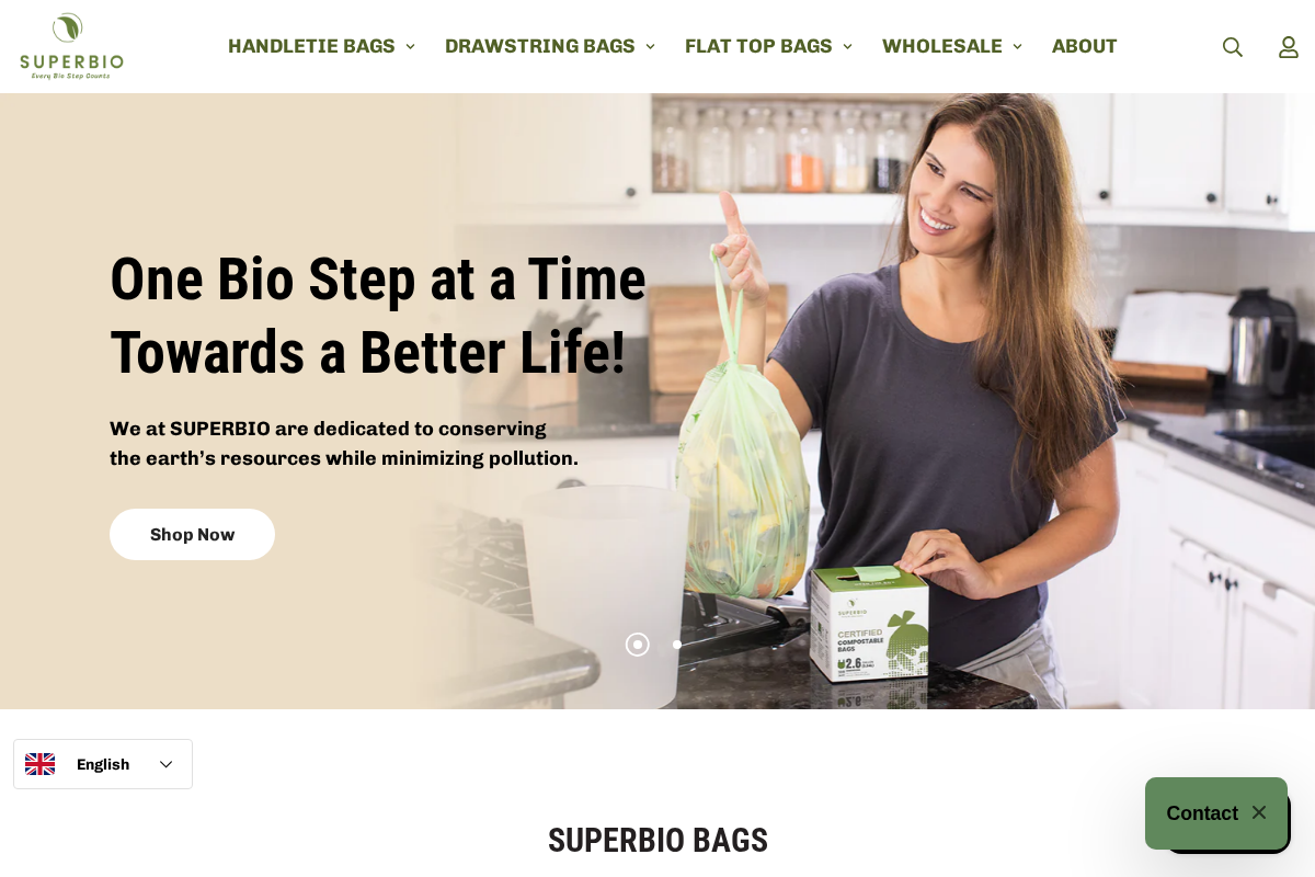 superbioworld.com homepage screenshot