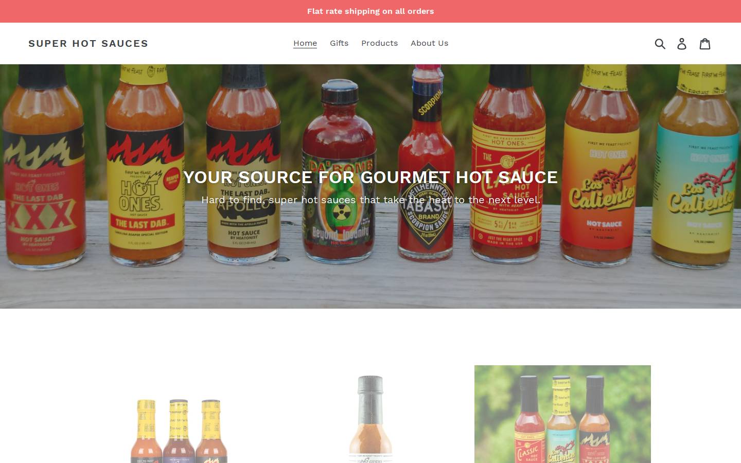 superhotsauces.co.nz homepage screenshot