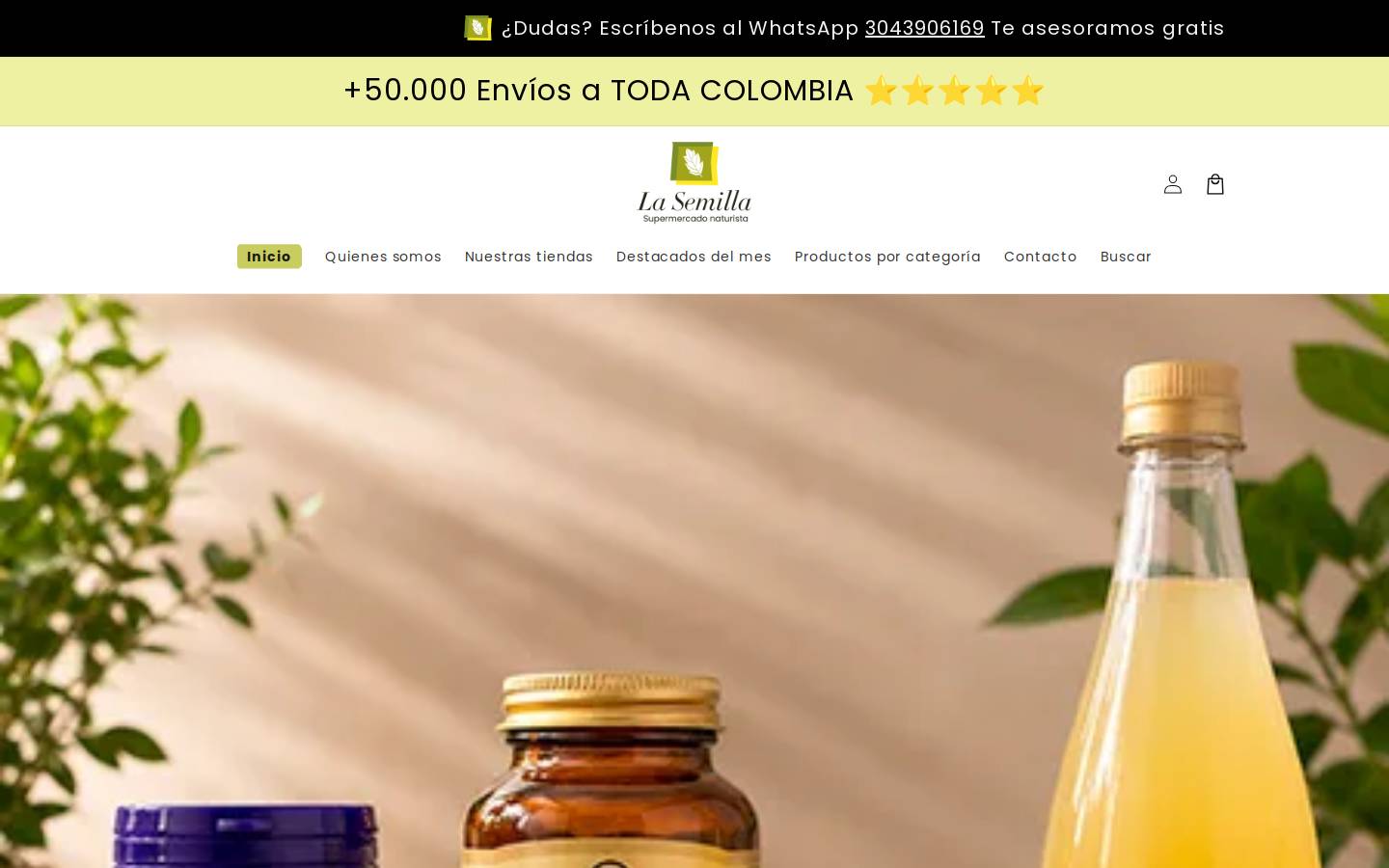 superlasemilla.com homepage screenshot