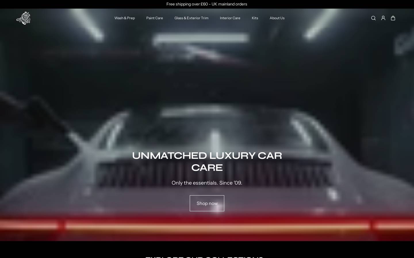 Supernaturalcarcare homepage screenshot