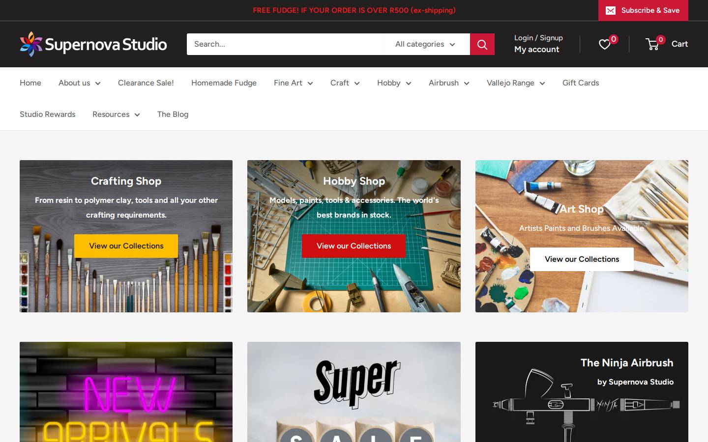 supernovastudio.durban homepage screenshot
