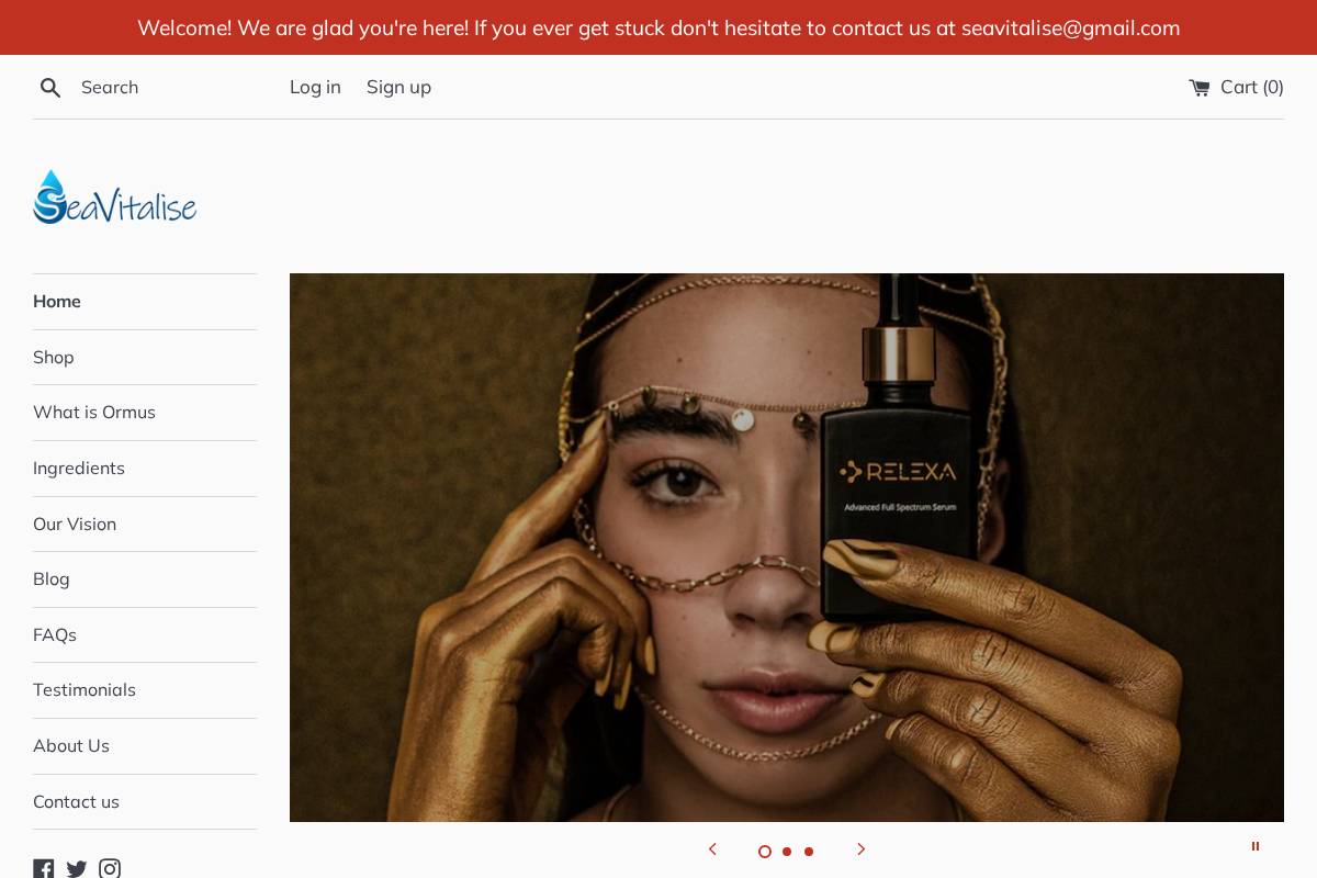 superseaminerals.com.au homepage screenshot