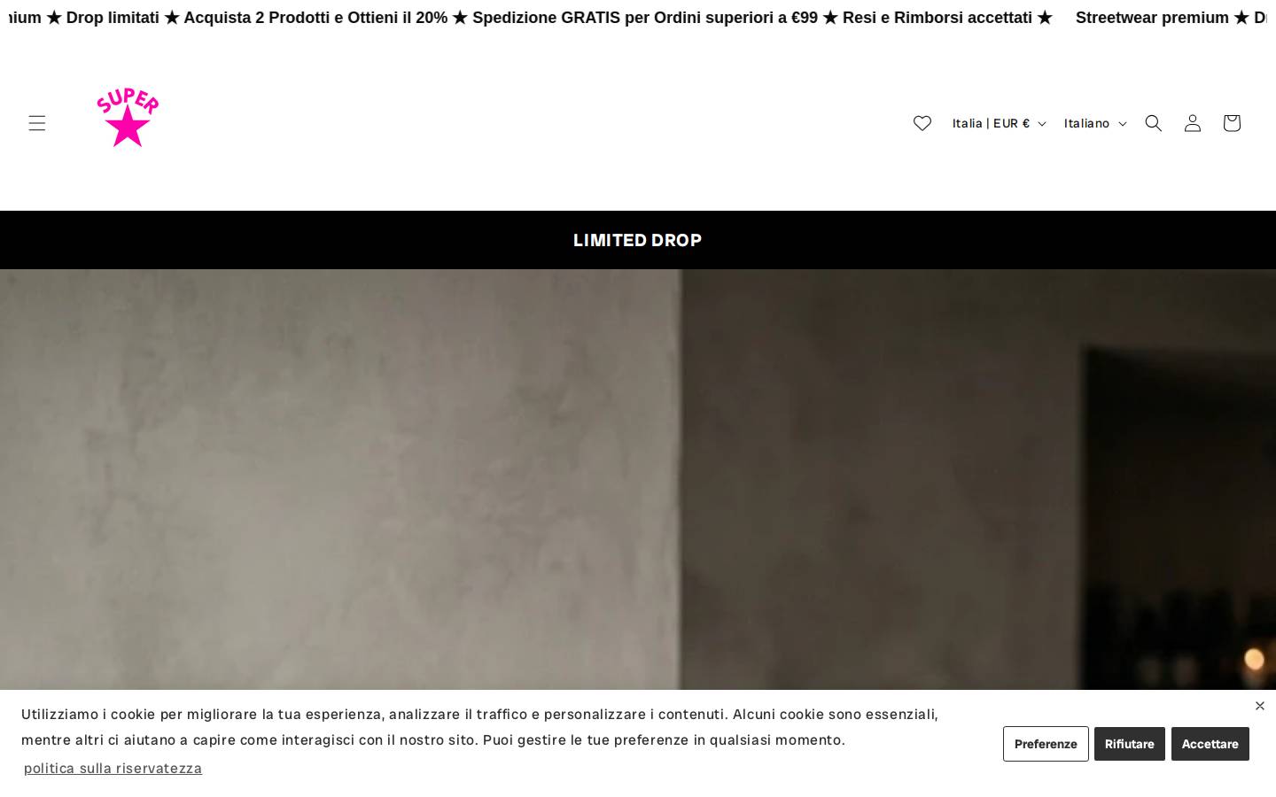 Superstars homepage screenshot