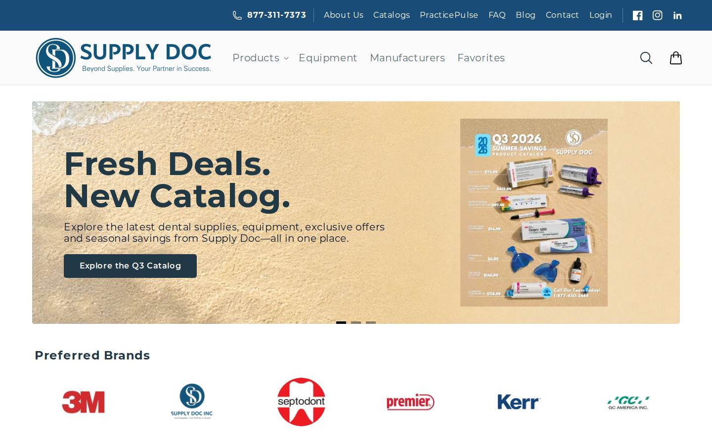supplydoc.com homepage screenshot