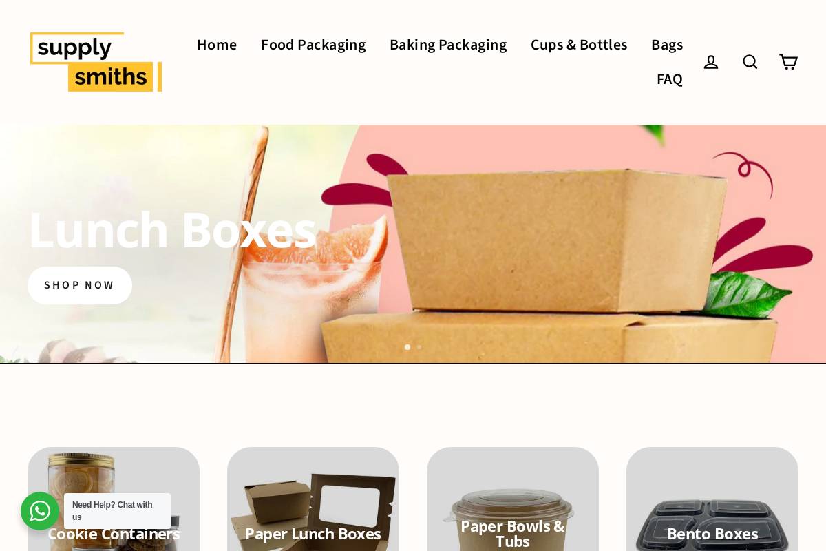 supplysmiths.com homepage screenshot