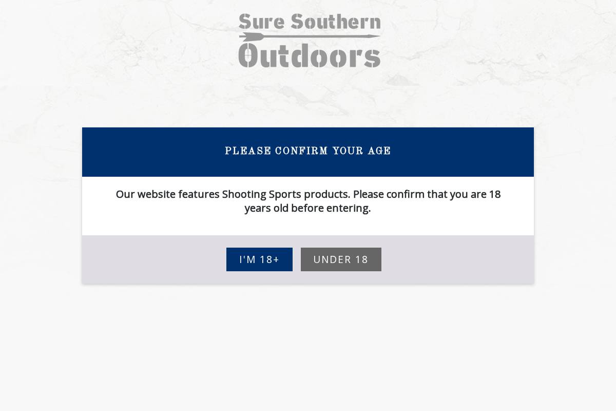 suresouthernoutdoors.com homepage screenshot