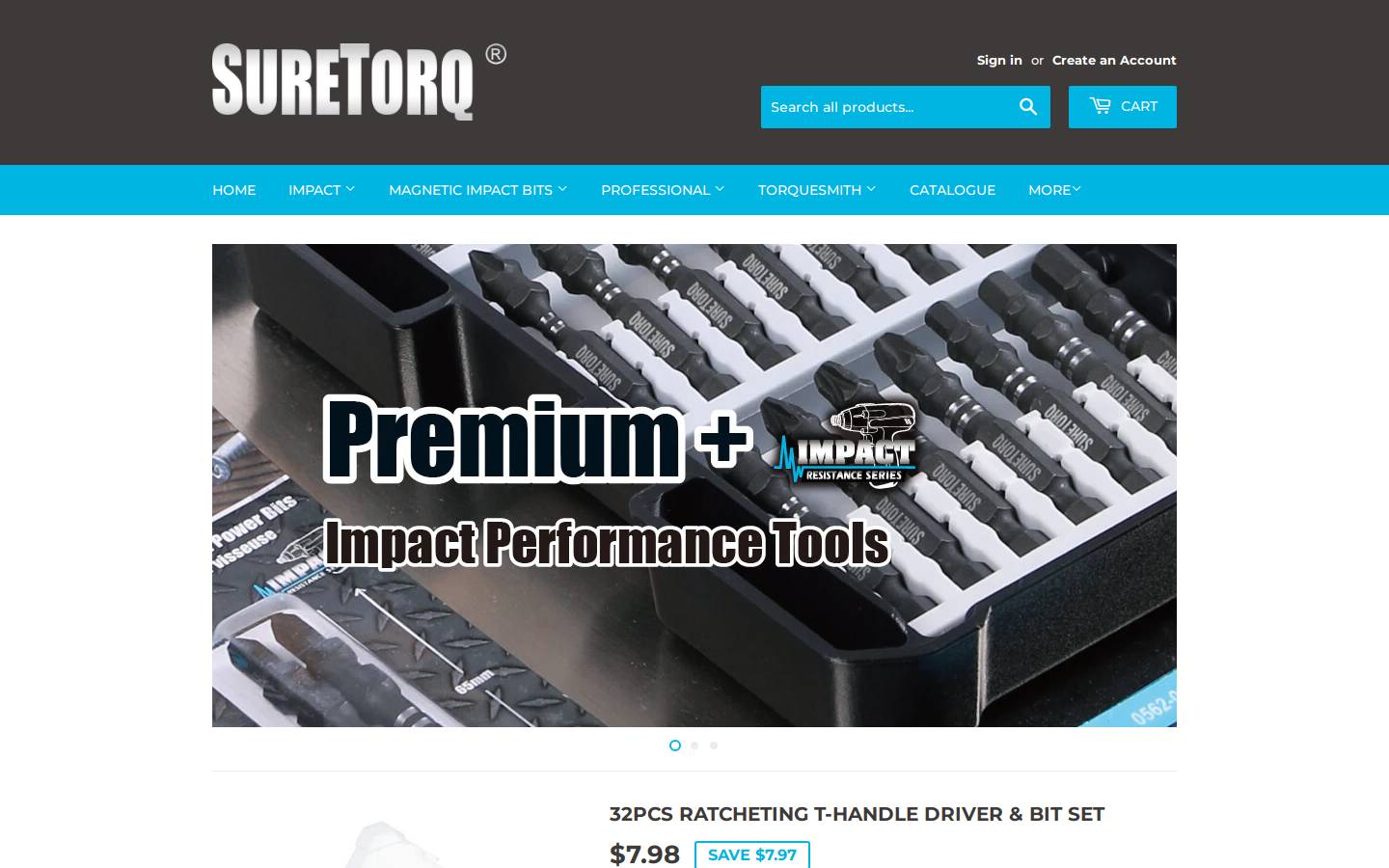 suretorq.ca homepage screenshot
