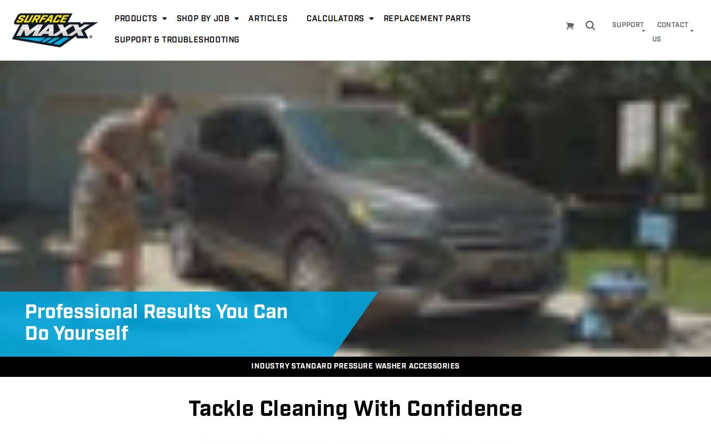 surfacemaxx.com homepage screenshot