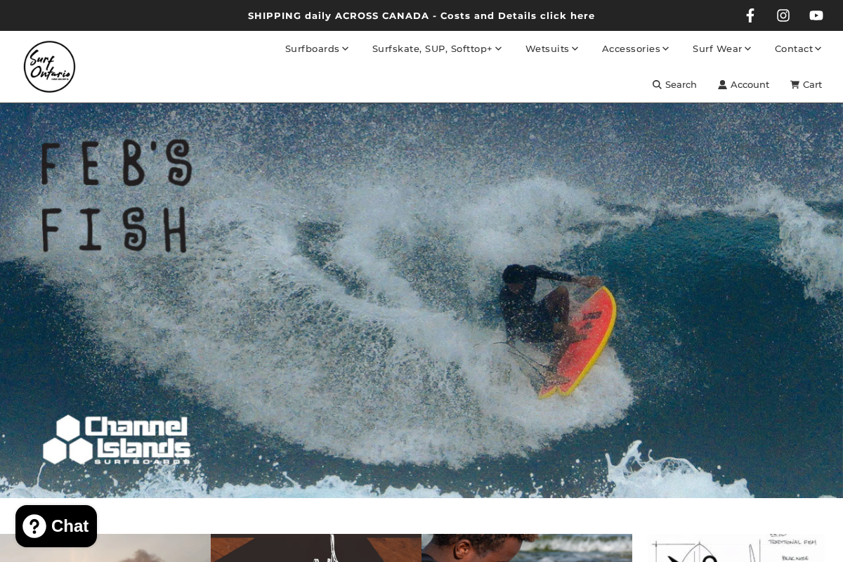 surfontario.ca homepage screenshot