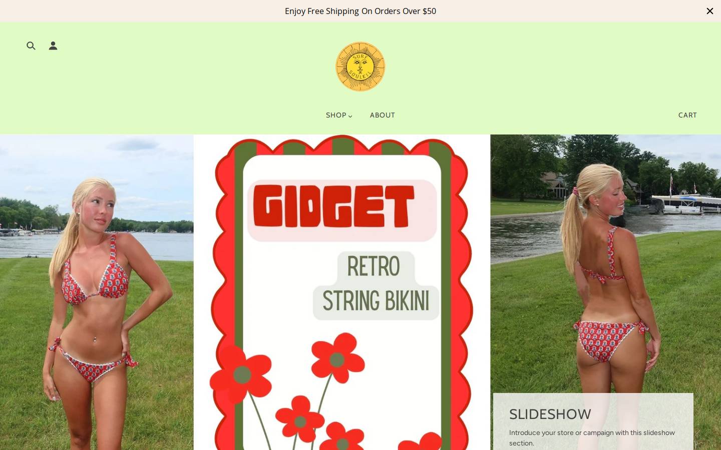 surfsouleil.com homepage screenshot