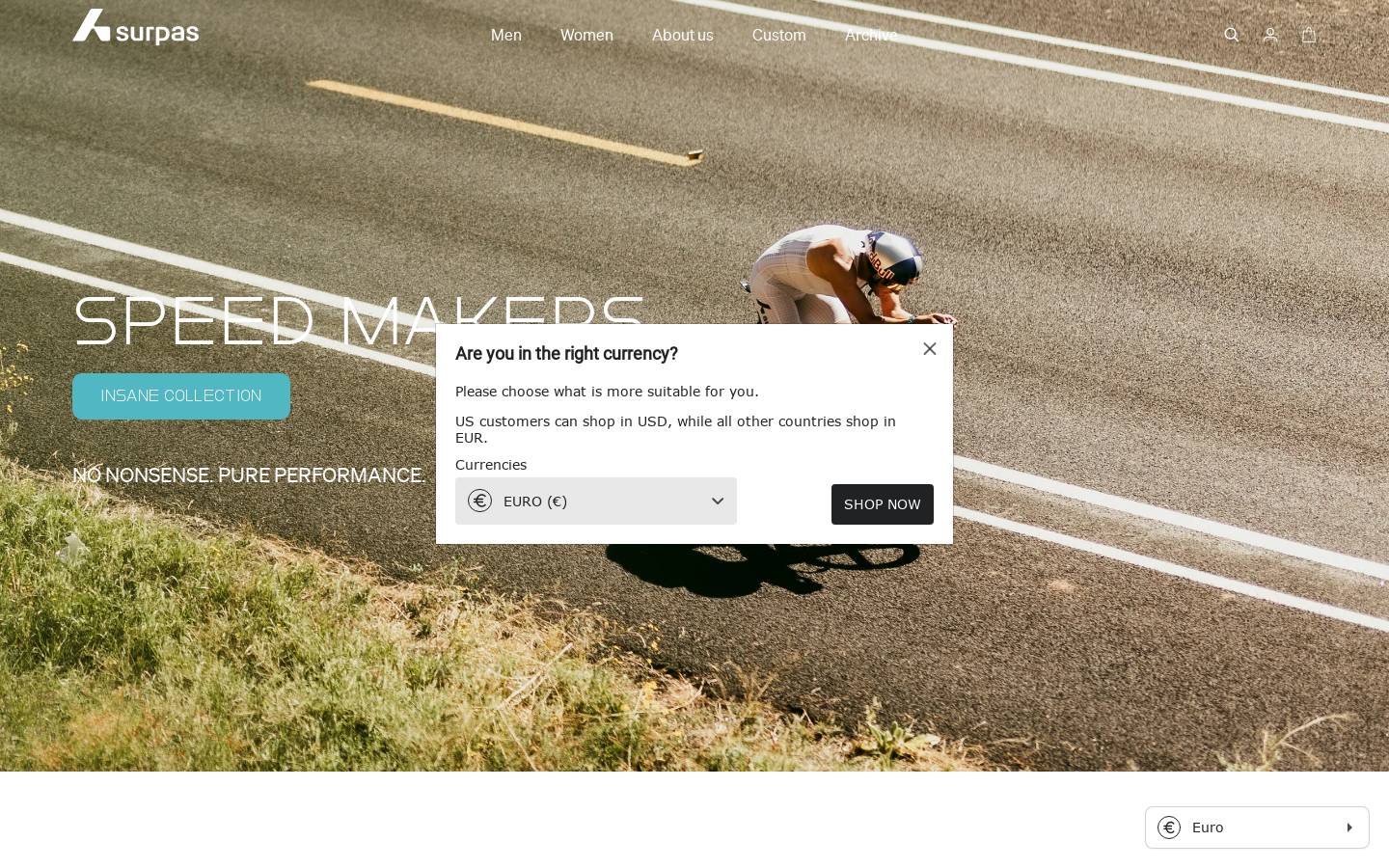 Surpasofficial homepage screenshot