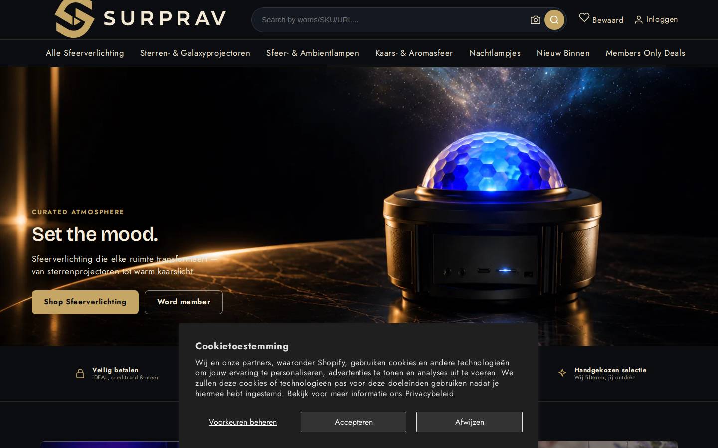 surprav.com homepage screenshot